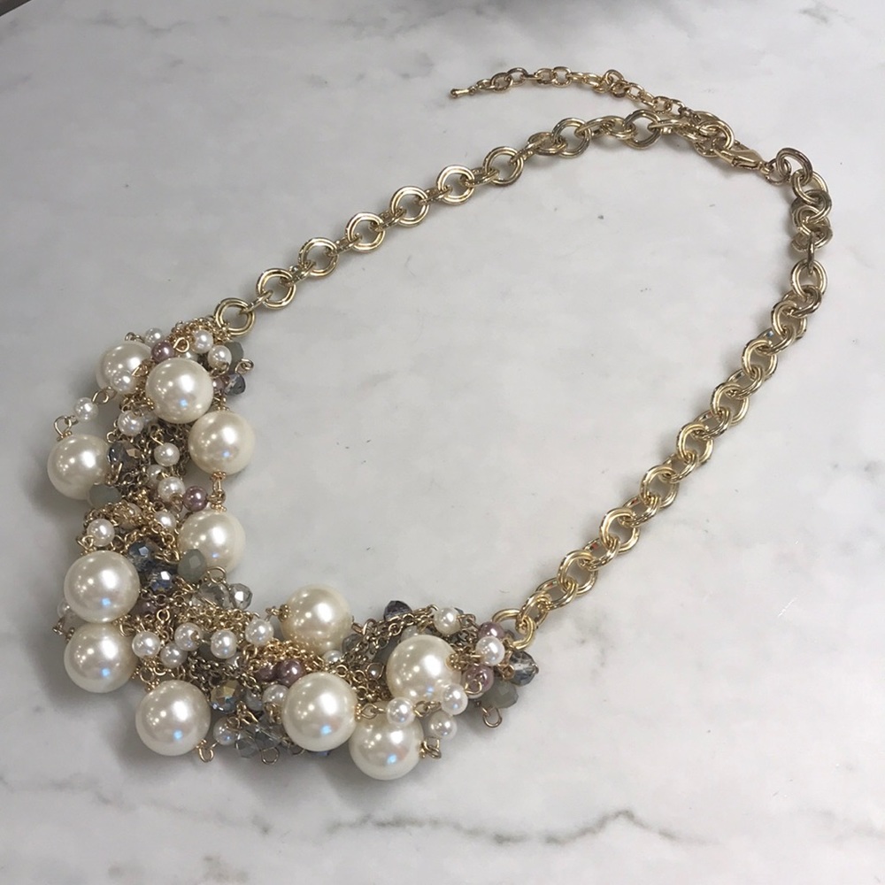 Multi-beaded necklace - Picture 3 of 6